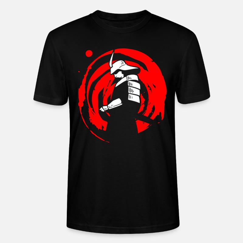 Samurai Warrior japanisch - Stanley/Stella Unisex Bio-T-Shirt CRAFTER - Schwarz
