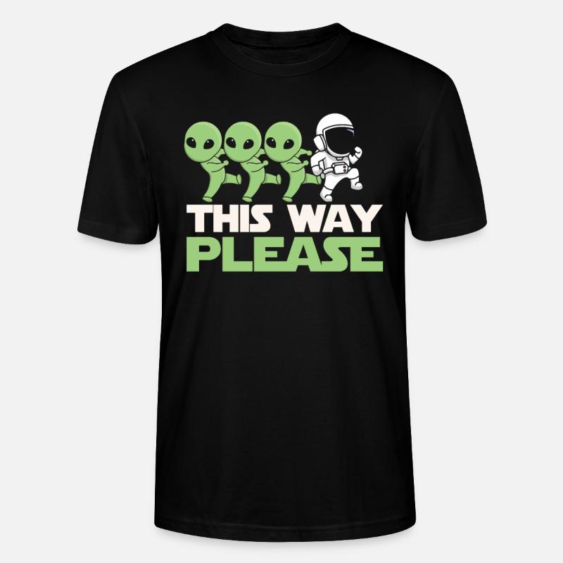 Colonisation de l’espace - T-shirt bio CRAFTER Stanley Stella Unisexe - noir