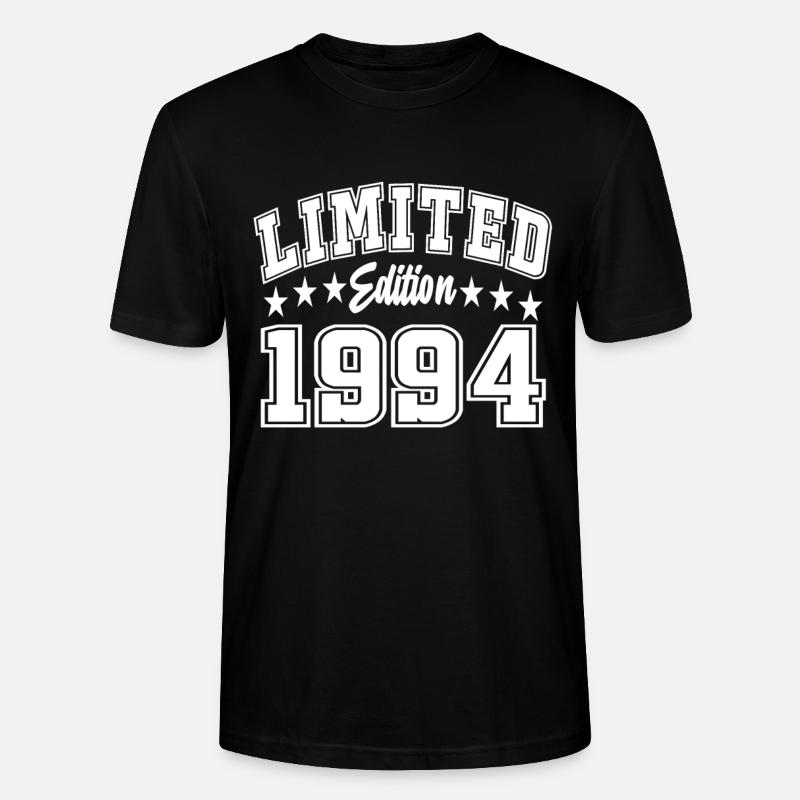 Limited Edition 1994 - Stanley/Stella Unisex Bio-T-Shirt CRAFTER - Schwarz