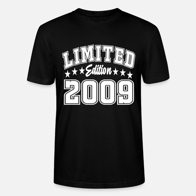 Édition limitée 2009 - T-shirt bio CRAFTER Stanley Stella Unisexe - noir