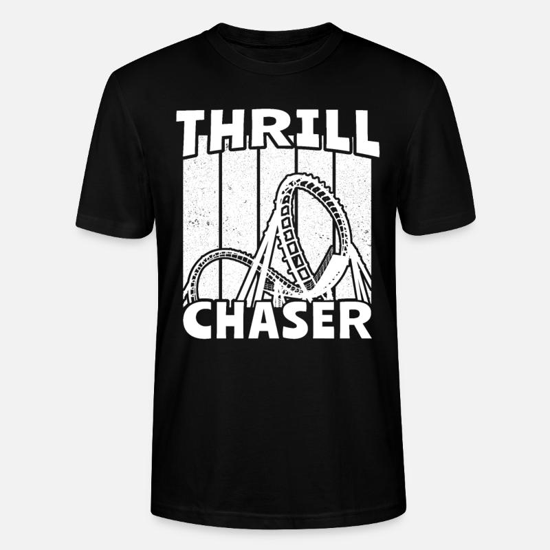 Achterbahn Achterbahnfahrer - Stanley/Stella Unisex Bio-T-Shirt CRAFTER - Schwarz
