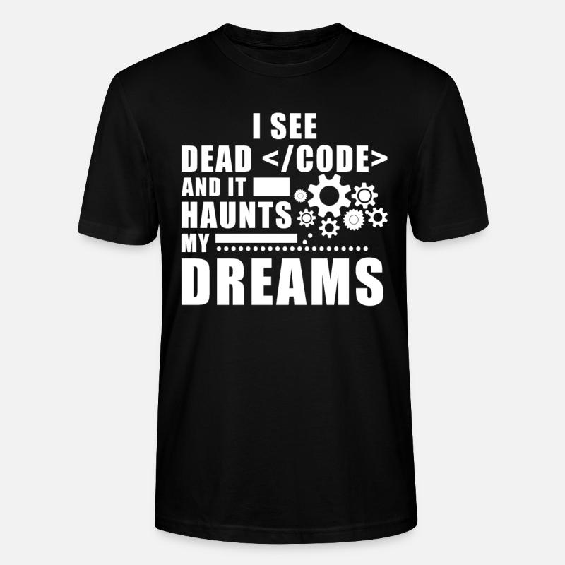 Programmer Saying Computer Science Programming - Stanley/Stella Unisex Bio-T-Shirt CRAFTER - Schwarz