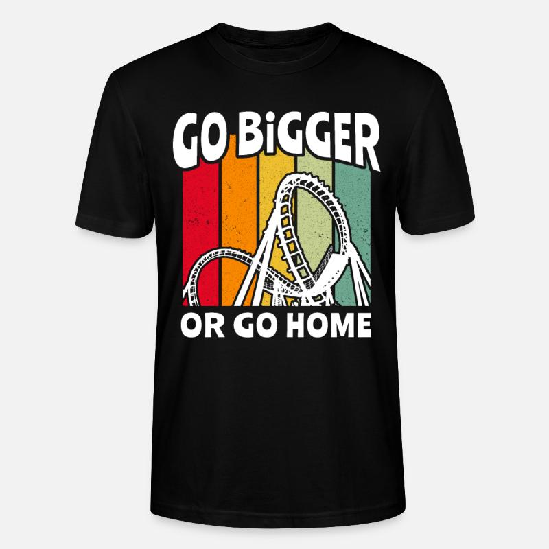 Roller Coaster Roller Coaster Riders - T-shirt bio CRAFTER Stanley Stella Unisexe - noir