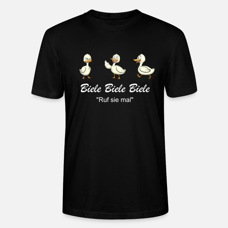 Biele Biele Biele - Appelez-la - Meme - T-shirt bio CRAFTER Stanley Stella Unisexe - noir
