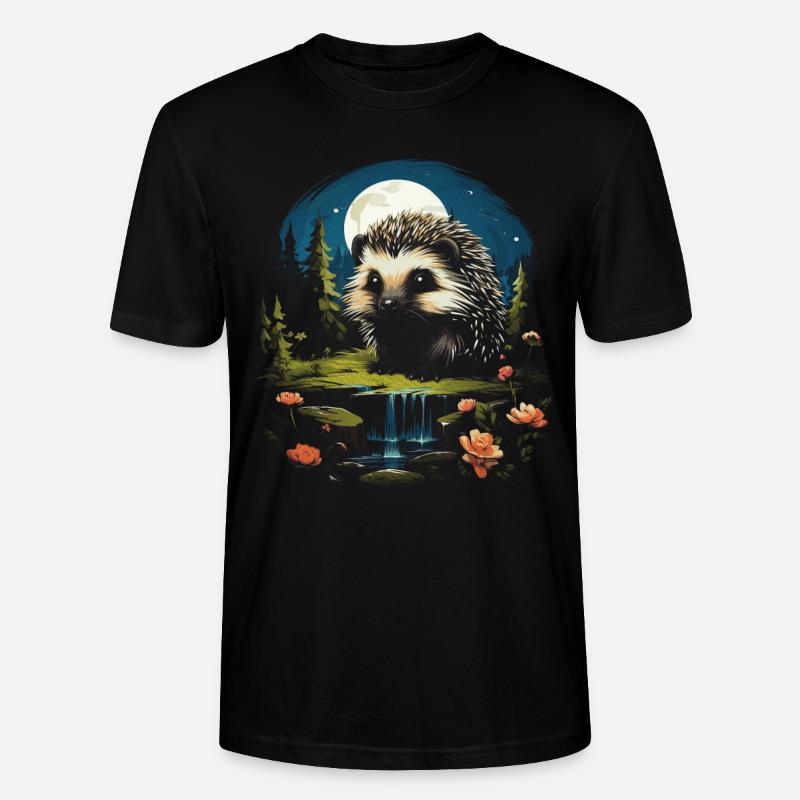 Drôle Mignon De La Faune - T-shirt bio CRAFTER Stanley Stella Unisexe - noir