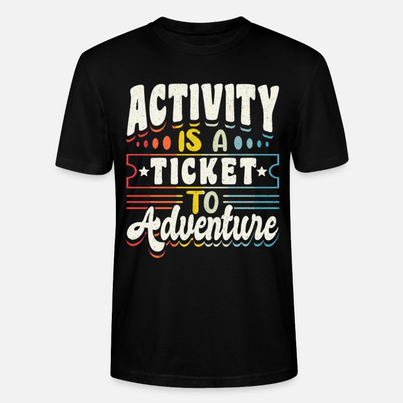 Activity Assistant Squad Team - Stanley/Stella Unisex Bio-T-Shirt CRAFTER - Schwarz