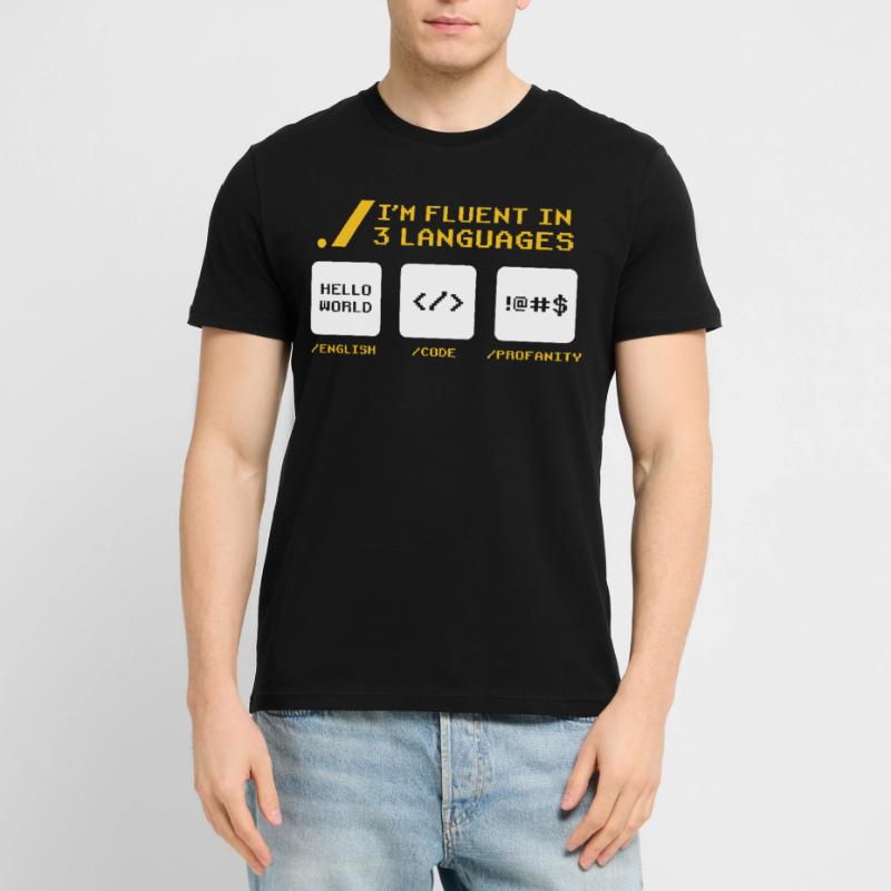 Computer Coder Funny Programmer Geek Programming Stanley/Stella Unisex Bio-T-Shirt CRAFTER