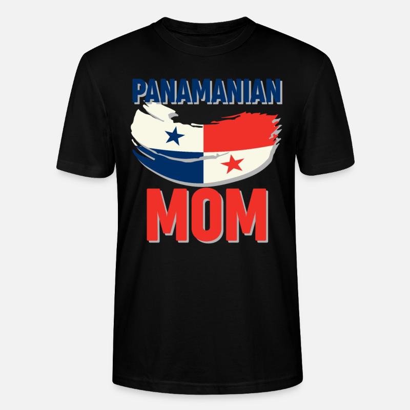 Panamaische Mutter - Stanley/Stella Unisex Bio-T-Shirt CRAFTER - Schwarz