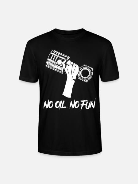 Oil Mechanic Workshop Car - Stanley/Stella CRAFTER Unisex Organic T-Shirt - black