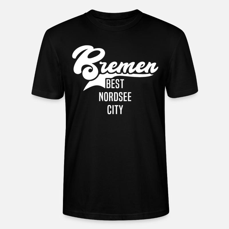 Dictons de Brême Brême - T-shirt bio CRAFTER Stanley Stella Unisexe - noir