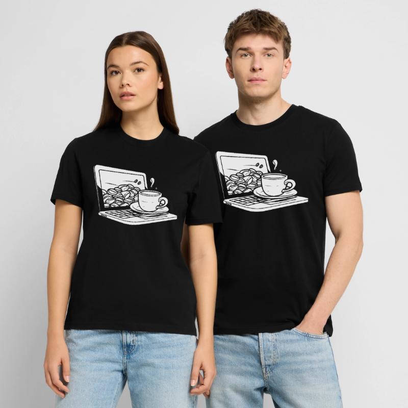 Entwickler Coder Programmierer Kaffee Stanley/Stella Unisex Bio-T-Shirt CRAFTER