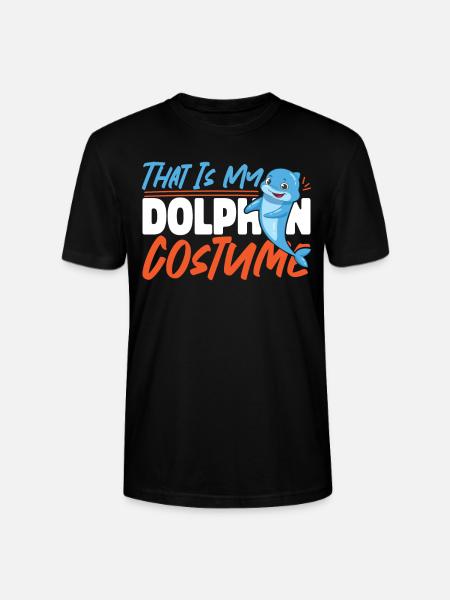 Dolphin Halloween That Is My - Stanley/Stella CRAFTER Unisex Organic T-Shirt - black