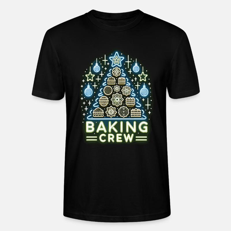 Baking Crew - Stanley/Stella Unisex Bio-T-Shirt CRAFTER - Schwarz