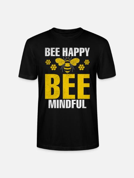 Bee Gifts - Stanley/Stella CRAFTER Unisex Organic T-Shirt - black