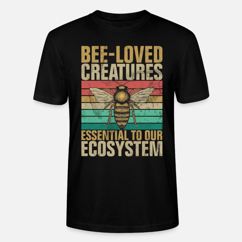 Bee Gifts - Stanley/Stella Unisex Bio-T-Shirt CRAFTER - Schwarz