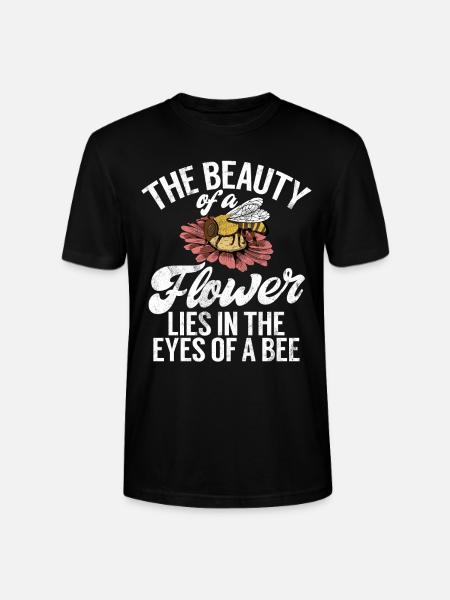 Bee Gifts - Stanley/Stella CRAFTER Unisex Organic T-Shirt - black