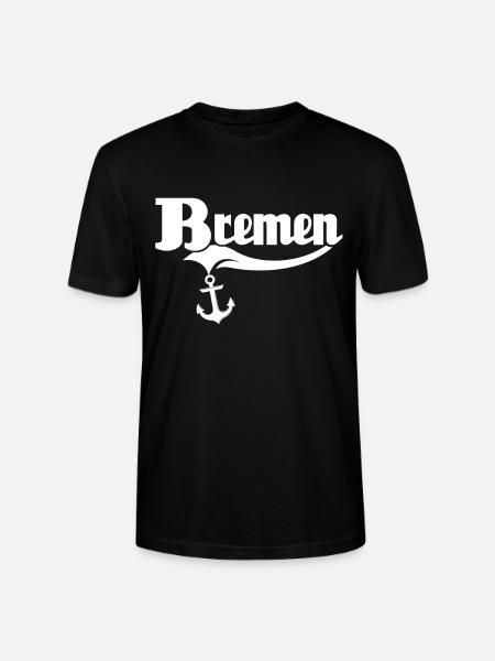 Bremen Sayings - Stanley/Stella CRAFTER Unisex Organic T-Shirt - black