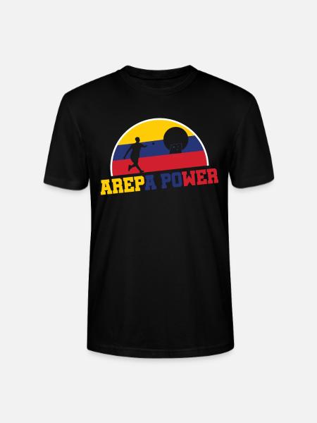 Columbia Tejo Arepa Power Tejospieler - Stanley/Stella Unisex Bio-T-Shirt CRAFTER - Schwarz