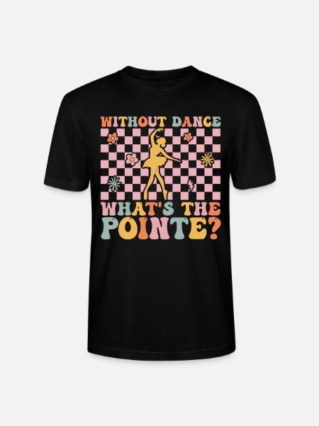 Groovy Ballerina - Stanley/Stella CRAFTER Unisex Organic T-Shirt - black