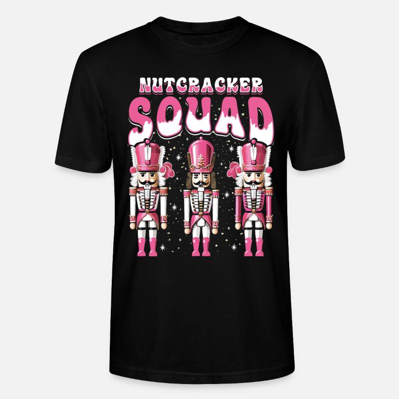 Nutcracker Squad - Stanley/Stella Unisex Bio-T-Shirt CRAFTER - Schwarz