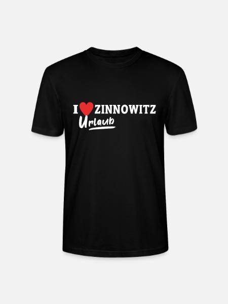 Zinnowitz Liebe Zinnowitzer - Stanley/Stella Unisex Bio-T-Shirt CRAFTER - Schwarz