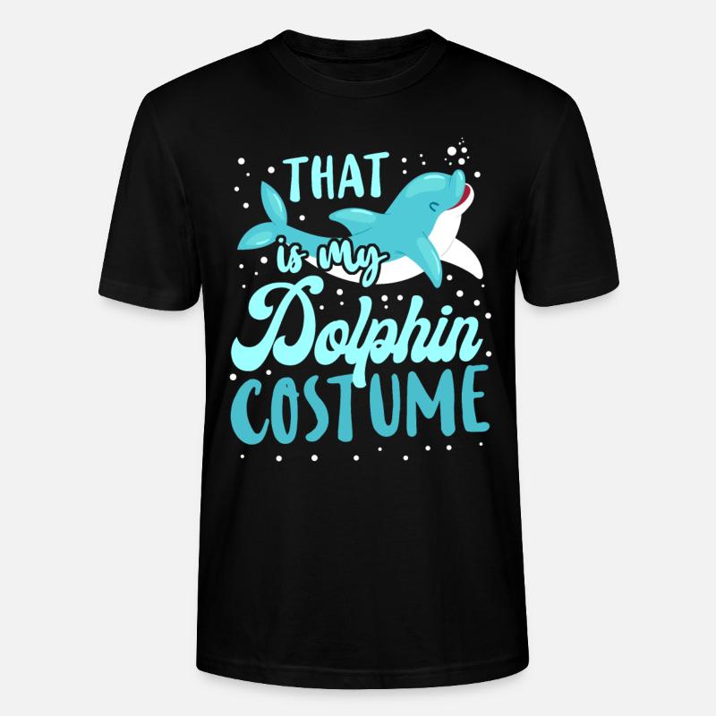 Dauphin Halloween C’est mon - T-shirt bio CRAFTER Stanley Stella Unisexe - noir
