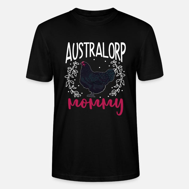 Maman Australorp - T-shirt bio CRAFTER Stanley Stella Unisexe - noir