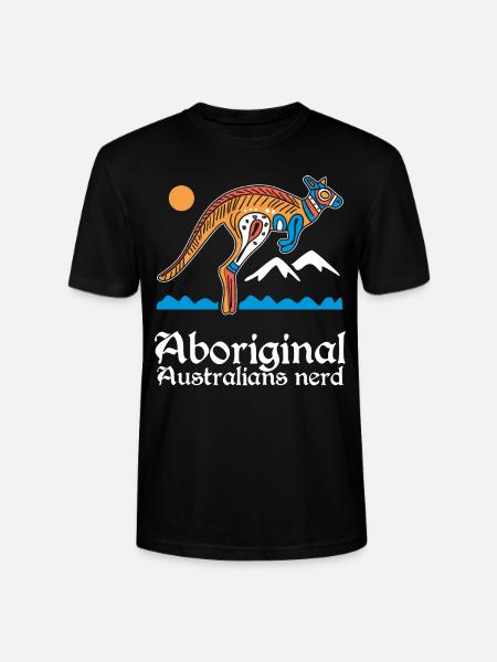 Aboriginal Australians Nerd - Stanley/Stella Unisex Bio-T-Shirt CRAFTER - Schwarz