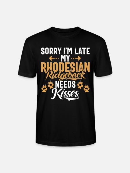 Rhodesian Ridgeback Gifts - Stanley/Stella CRAFTER Unisex Organic T-Shirt - black