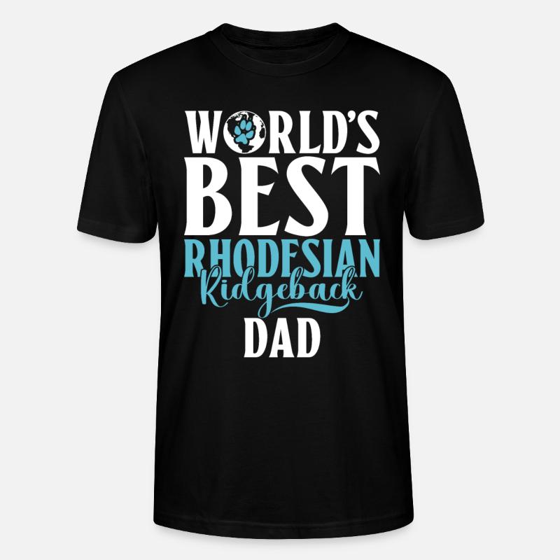 Cadeaux Rhodesian Ridgeback - T-shirt bio CRAFTER Stanley Stella Unisexe - noir
