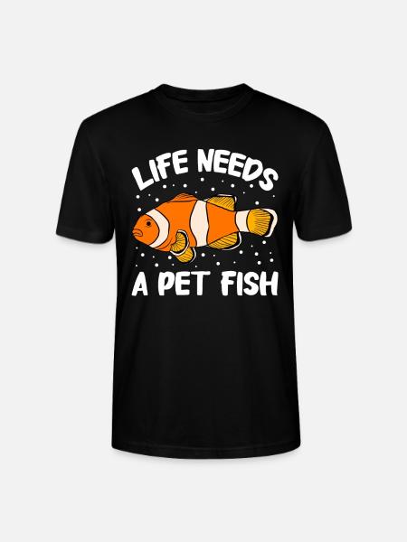 Aquaristics, Fish farming, Aquarists - Stanley/Stella CRAFTER Unisex Organic T-Shirt - black