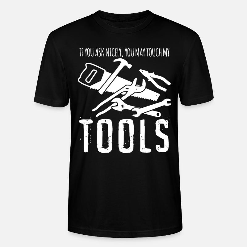 Tool Craftsman Tools - Stanley/Stella Unisex Bio-T-Shirt CRAFTER - Schwarz