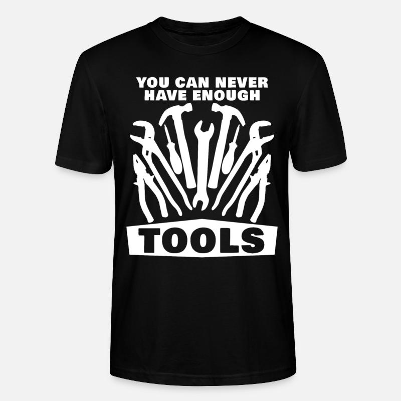 Tool DIY Craftsman Tools - Stanley/Stella CRAFTER Unisex Organic T-Shirt - black
