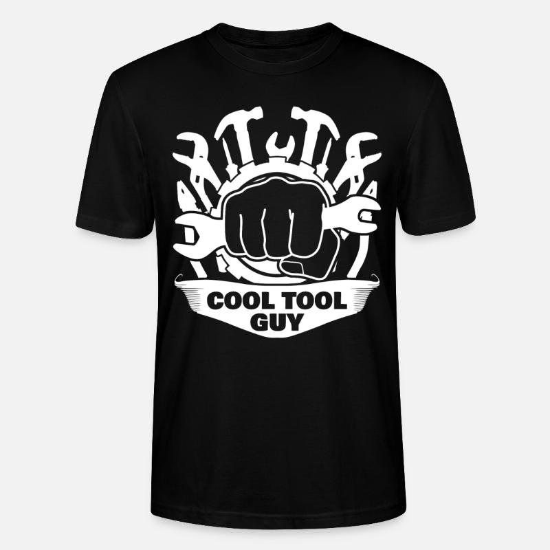 Tool Guy Craftsman Tools - Stanley/Stella CRAFTER Unisex Organic T-Shirt - black