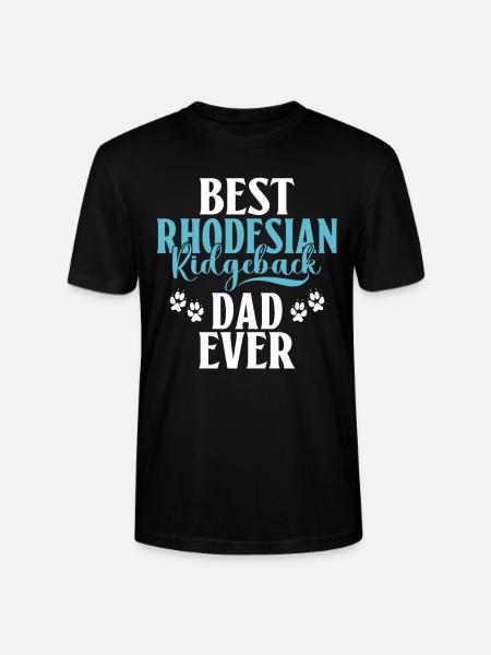 Rhodesian Ridgeback Gifts - Stanley/Stella CRAFTER Unisex Organic T-Shirt - black