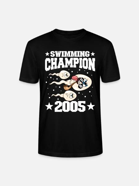 2005 Anniversaire 19 ans - T-shirt bio CRAFTER Stanley Stella Unisexe - noir
