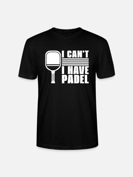 Padel ei Puedo Tengo Padel - Stanley/Stella CRAFTER unisex luomu-t-paita - musta