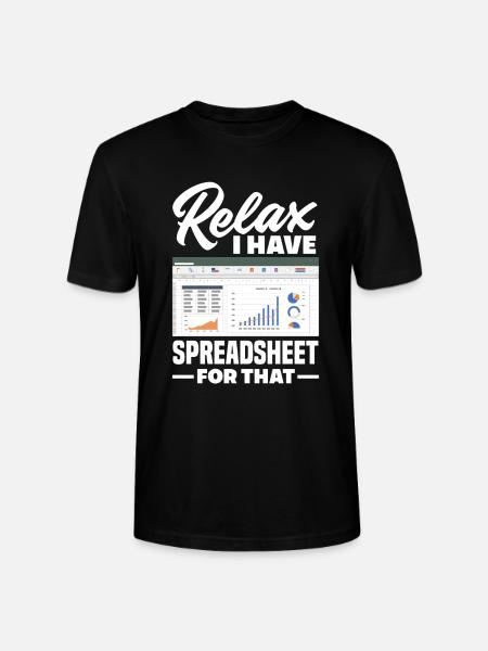 Lustiges Steuerberater Buchhalter Geschenk - Stanley/Stella Unisex Bio-T-Shirt CRAFTER - Schwarz