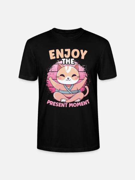 Yoga Mindfulness Practic Meditation Manifestation - Stanley/Stella CRAFTER Unisex Organic T-Shirt - black