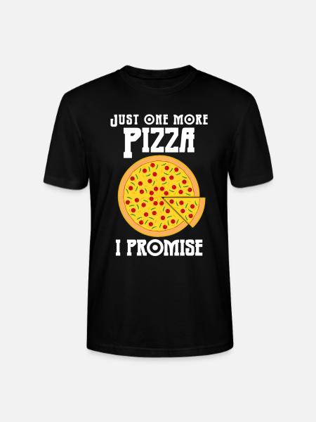 Pizza Pizzaria Pizzas - Stanley/Stella Unisex Bio-T-Shirt CRAFTER - Schwarz
