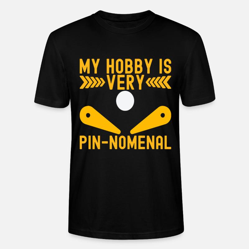 Pinball Flipper - Stanley/Stella Unisex Bio-T-Shirt CRAFTER - Schwarz