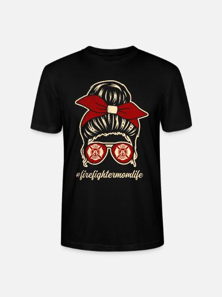 Mère pompier Mère pompier - T-shirt bio CRAFTER Stanley Stella Unisexe - noir