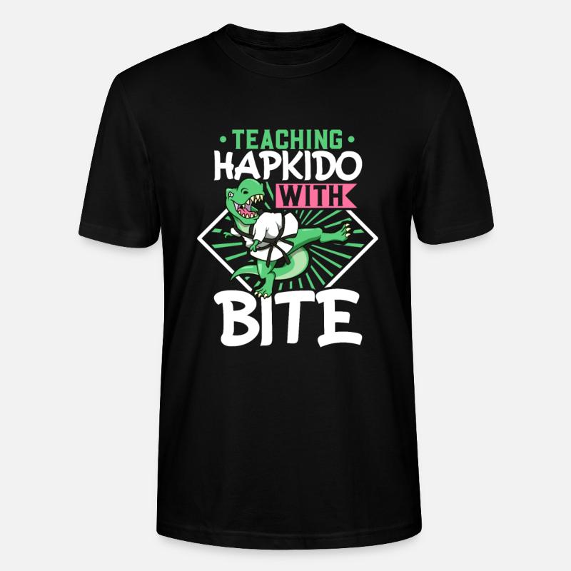 Hapkido mit Biss - Hapkido Trainer - Stanley/Stella Unisex Bio-T-Shirt CRAFTER - Schwarz