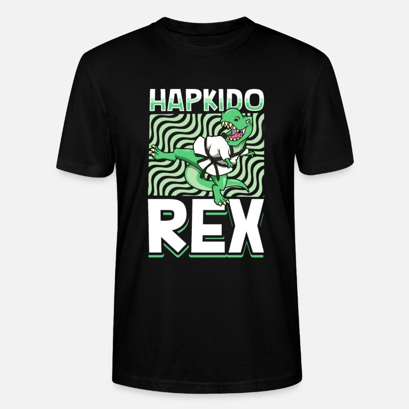 TREX - Hapkido Rex - Stanley/Stella Unisex Bio-T-Shirt CRAFTER - Schwarz