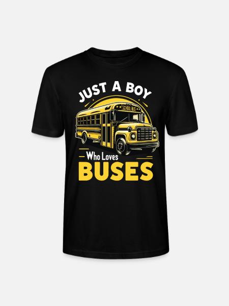 Bus Bus Driver School Bus - Stanley/Stella CRAFTER Unisex Organic T-Shirt - black