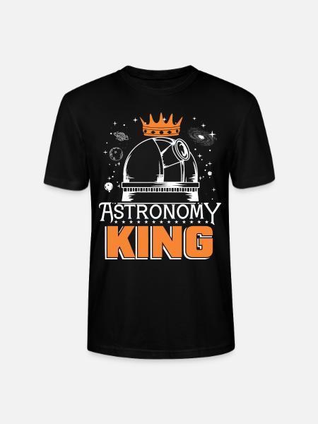 Astronomy Love - Stanley/Stella CRAFTER Unisex Organic T-Shirt - black