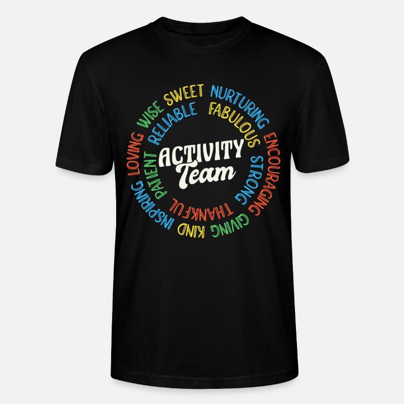 Activity Squad Activity Director - Stanley/Stella Unisex Bio-T-Shirt CRAFTER - Schwarz