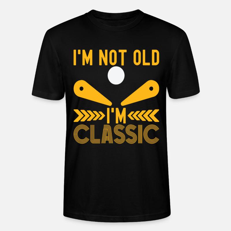 Pinball Flipper - Stanley/Stella Unisex Bio-T-Shirt CRAFTER - Schwarz