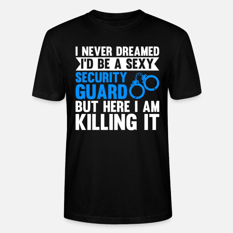 Security Clothing Security Accessories - Stanley/Stella CRAFTER Unisex Organic T-Shirt - black