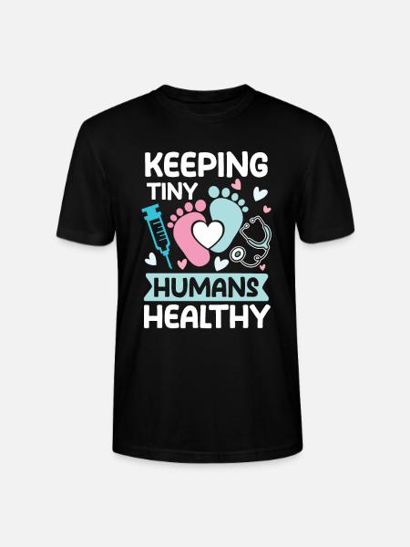 Kinderkrankenschwester Kinderkrankenpfegerin - Stanley/Stella Unisex Bio-T-Shirt CRAFTER - Schwarz